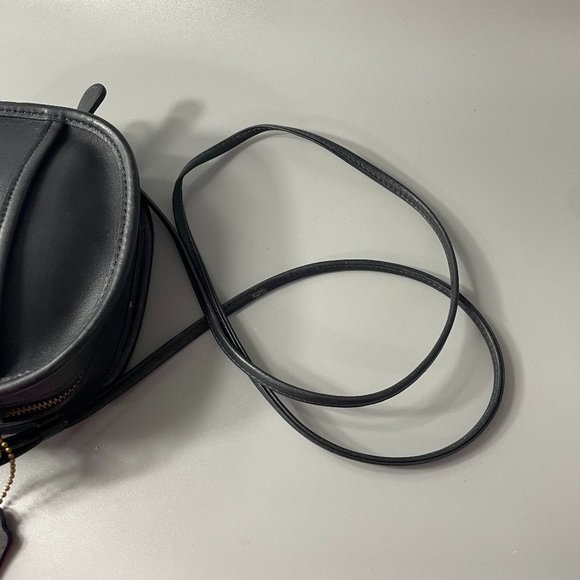 Vintage Coach 9017 Dark Blue Abbie Zip Purse - Picture 8 of 14